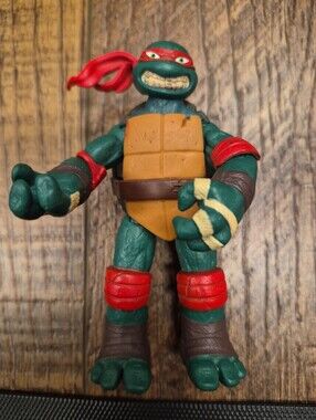 2012 Viacom Playmates Teenage Mutant Ninja Turtle Action Figure Raphael